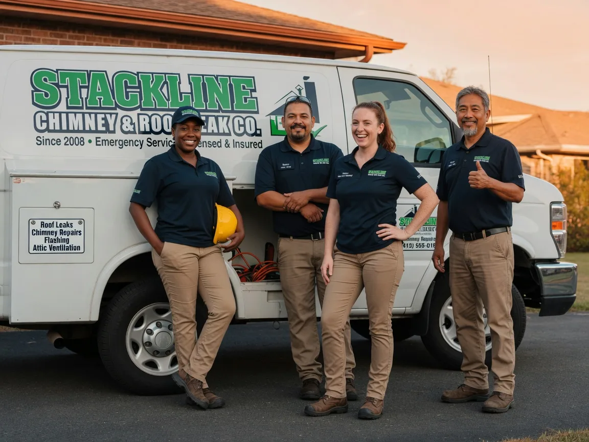Chimney flashing repair company in Searsboro, IA